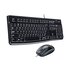 Logitech MK120 Combo Tastiera e Mouse con Filo per Windows, Mouse Ottico Cablato, Tastiera di Dimensioni Standard, USB Plug-and-Play, Compatibile con PC, Laptop