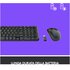 Logitech MK220 Combo Tastiera e Mouse Wireless Compatti per Windows, 2,4 GHz Wireless con Ricevitore USB Unifying, Durata Batteria di 24 Mesi, Compatibile con PC, Laptop
