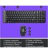 Logitech MK220 Combo Tastiera e Mouse Wireless Compatti per Windows, 2,4 GHz Wireless con Ricevitore USB Unifying, Durata Batteria di 24 Mesi, Compatibile con PC, Laptop