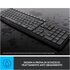Logitech MK235 Combo Tastiera e Mouse Wireless per Windows, Ricevitore Unifying USB 2,4 GHz Wireless, 15 Tasti FN, Lunga Durata della Batteria, Compatibile con PC, Laptop