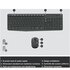 Logitech MK235 Combo Tastiera e Mouse Wireless per Windows, Ricevitore Unifying USB 2,4 GHz Wireless, 15 Tasti FN, Lunga Durata della Batteria, Compatibile con PC, Laptop
