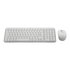 Logitech MK250 Compact Bluetooth Wireless Combo tastiera Mouse incluso Universale RF senza fili + Bluetooth Italiano Bianco