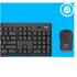 Logitech MK295 Silent Wireless Combo tastiera Mouse incluso Ufficio USB QWERTY US International Grafite