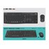 Logitech MK295 Silent Wireless Combo tastiera Mouse incluso Ufficio USB QWERTY US International Grafite
