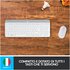 Logitech MK470 Slim Wireless Combo RF Wireless Italiano Bianco