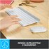 Logitech MK470 Slim Wireless Combo RF Wireless Italiano Bianco