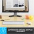 Logitech MK470 Slim Wireless Combo RF Wireless Italiano Bianco