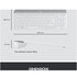 Logitech MK470 Slim Wireless Combo RF Wireless Italiano Bianco