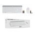 Logitech MK470 Slim Wireless Combo RF Wireless Italiano Bianco