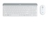 Logitech MK470 Slim Wireless Combo tastiera RF Wireless AZERTY Francese Bianco