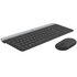 Logitech MK470 tastiera Mouse incluso Universale RF Wireless AZERTY Francese Grafite