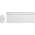 Logitech MK470 tastiera Mouse incluso Universale RF Wireless QWERTY Nordic Bianco