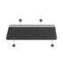 Logitech MK470 tastiera Mouse incluso Universale RF Wireless QWERTZ Svizzere Grafite