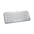 Logitech MX Keys Mini RF Senza Fili + Bluetooth QWERTY Alluminio, Bianco