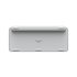 Logitech MX Keys Mini RF Senza Fili + Bluetooth QWERTY Alluminio, Bianco