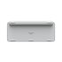 Logitech MX Keys Mini RF Senza Fili + Bluetooth QWERTY Alluminio, Bianco