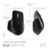Logitech MX Master 3S for Mac mouse Ufficio Mano destra Bluetooth Laser 8000 DPI