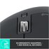 Logitech MX Master 3S Mano destra Wireless a RF + Bluetooth Ottico 8000 DPI