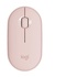 Logitech Pebble M350 Mouse Wireless a RF 1000 DPI Rosa