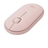 Logitech Pebble M350 Mouse Wireless a RF 1000 DPI Rosa