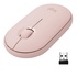 Logitech Pebble M350 Mouse Wireless a RF 1000 DPI Rosa