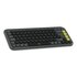 Logitech POP Icon Combo tastiera Mouse incluso Universale Bluetooth QWERTY Indiano Grafite, Verde