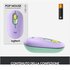 Logitech POP Wireless con Emoji Personalizzabili SilentTouch Precisione e Velocità Design Compatto Bluetooth USB Multidispositivo Compatibile OS - Daydream