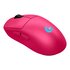 Logitech PRO 2 LIGHTSPEED Ambidextrous Wireless Gaming Mouse Rosa
