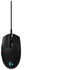 Logitech PRO HERO USB Ottico 16000 DPI Mano destra