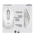 Logitech Signature M650 L Bianco Off-White Mano destra RF senza fili + Bluetooth Ottico 2000 DPI