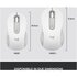 Logitech Signature M650 L Bianco Off-White Mano destra RF senza fili + Bluetooth Ottico 2000 DPI