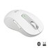 Logitech Signature M650 L LEFT Mancino Bianco Off-White RF Senza Fili + Bluetooth Ottico 2000 DPI
