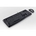 Logitech MK120 Tastiera + Mouse Nero USB ITA