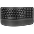 Logitech Wave Keys tastiera Ufficio RF senza fili + Bluetooth QWERTY Italiano Grafite