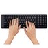 Logitech Wireless Combo MK220 tastiera Mouse incluso Ufficio RF Wireless QWERTY International EER Nero