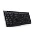 Logitech Wireless Keyboard K270 tastiera Casa RF Wireless QWERTY US International Nero