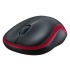 Logitech Wireless Mouse M185 Rosso - Red