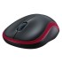 Logitech Wireless Mouse M185 Rosso - Red