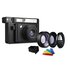 Lomography Lomo Instant Wide Black e kit di Lenti