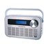MAJESTIC DAB-843W Portatile Digitale Argento Scatola aperta Confezione originale presente