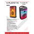 MAJESTIC FLAME 22 PRO Nero 30 W
