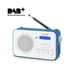 MAJESTIC RT-195DAB Digitale Bluetooth Blu, Bianco