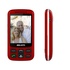 MAJESTIC TLF Skid Tastiera Scorrimento Telefono Gsm Con Display 2.8” LCD Rosso