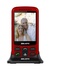 MAJESTIC TLF Skid Tastiera Scorrimento Telefono Gsm Con Display 2.8” LCD Rosso