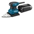 Makita BO4565K levigatrice elettrica Levigatrice orbitale Nero, Turchese 200 W