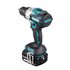 Makita DDF486RTJ Trapano 2100 Giri/min 2,6 kg Nero, Blu