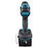 Makita DDF487RFE3 cacciavite elettrico e avvitatore a impulso 1700 Giri/min Nero, Blu, Acciaio
