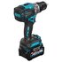 Makita HP001GD201 trapano 2600 Giri/min Senza chiave 2,7 kg Nero, Turchese