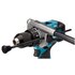 Makita HP001GD201 trapano 2600 Giri/min Senza chiave 2,7 kg Nero, Turchese