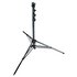 Manfrotto Stativo low base acciaio nero con gamba di livellamento